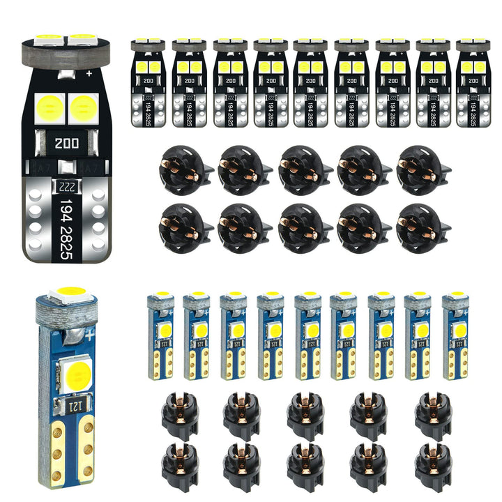 DODOFUN front packaging showing complete 20-bulb kit and sockets benefit easy replacement