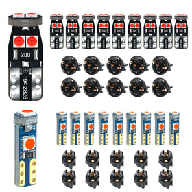DODOFUN front packaging showing red LED bulbs and sockets for quick identification and convenience