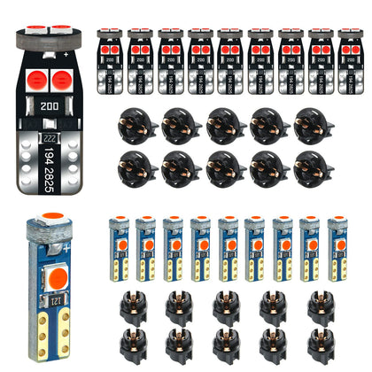 DODOFUN front packaging showing red LED bulbs and sockets for quick identification and convenience