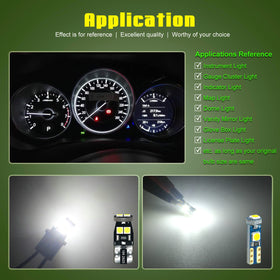 DODOFUN LED beside a coin showing compact size and fitment benefit