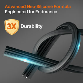 DOG TAIL refill strip detail highlighting durable silicone for long-lasting replacement savings