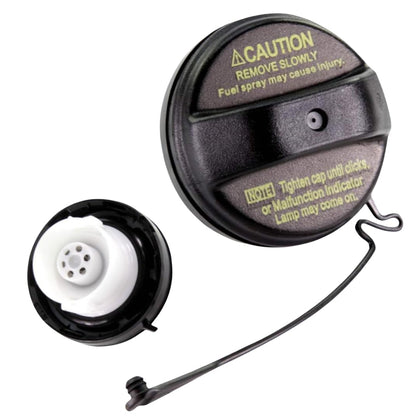 DOICOO gas cap front view showing OEM-style fit and durable finish