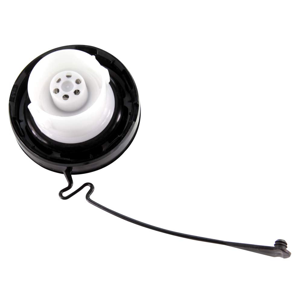 DOICOO gas cap packaging with warranty card showing included one-year coverage