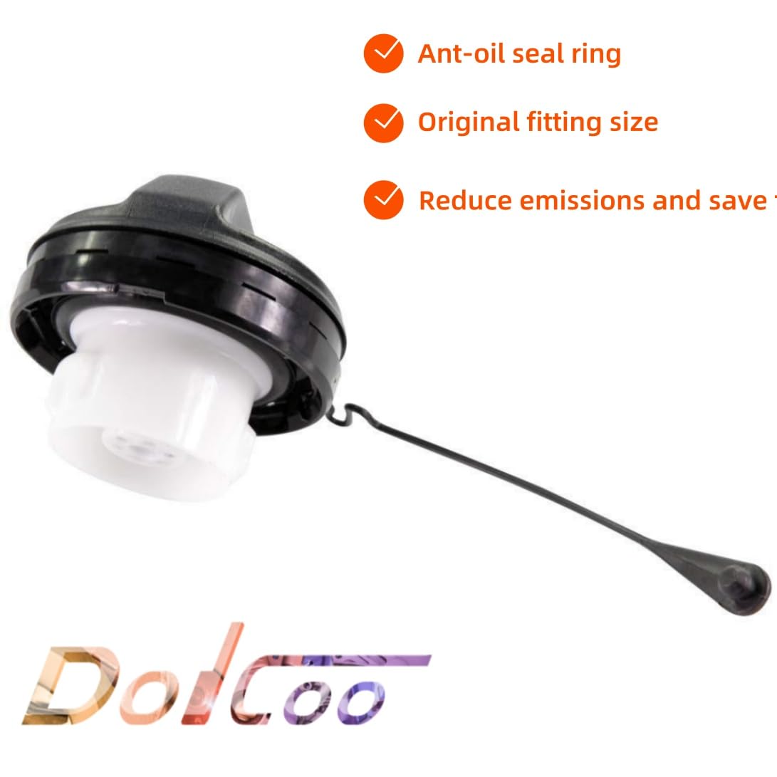 DOICOO gas cap rubber seal closeup highlighting leak-resistant seal