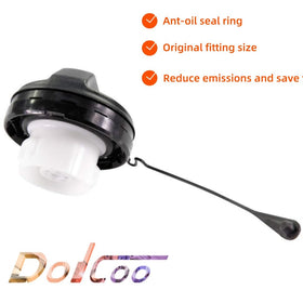 DOICOO gas cap rubber seal closeup highlighting leak-resistant seal