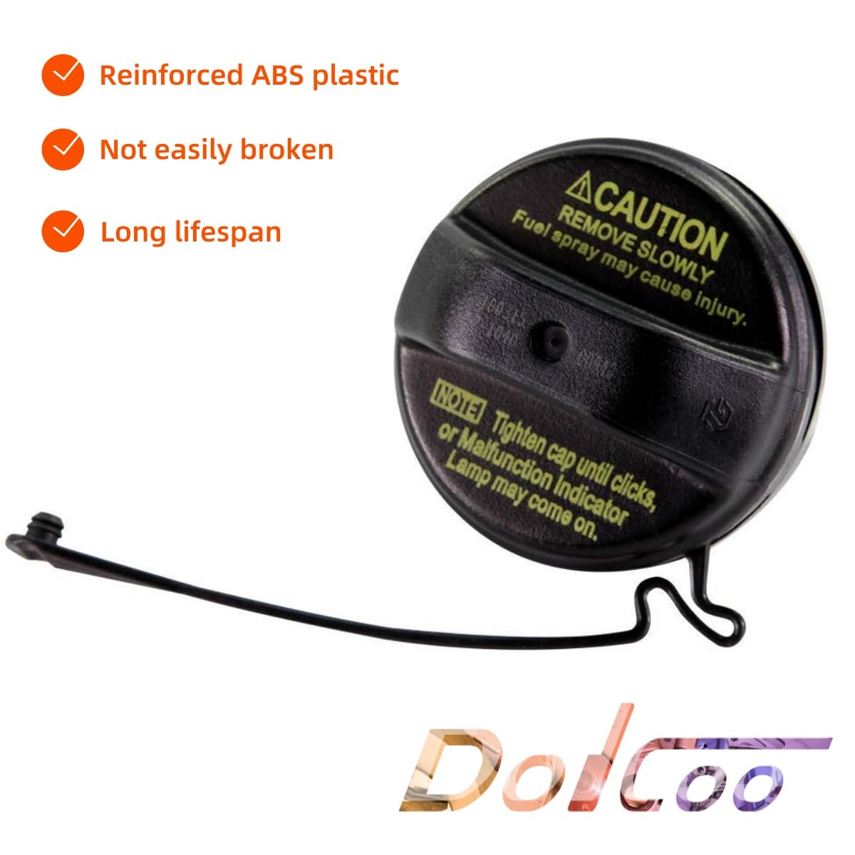 DOICOO gas cap threaded underside detail illustrating secure fit