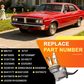 doietc M6737 label and part numbers visible to verify OE cross-reference accuracy