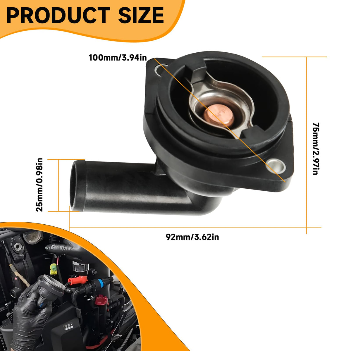 doietc thermostat kit packaging and contents for ready installation