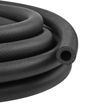 dojobkinb fuel hose front view showing full 16.4FT coil and label, durable performance