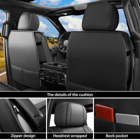 DOMAL double-stitched seams and edge finish showing durable construction