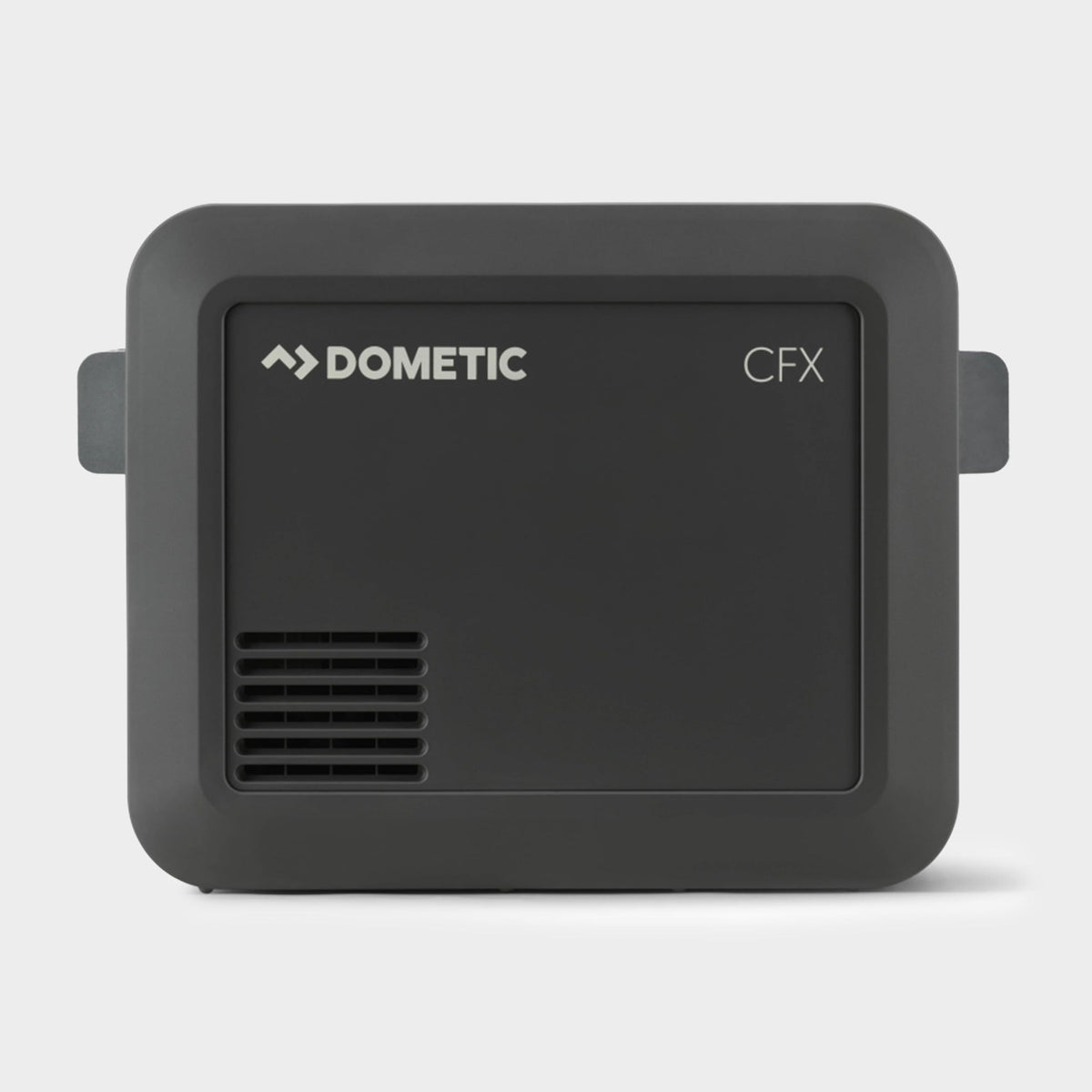 Dometic CFX5 25L next to stacked cans showing 25L capacity and packing benefit