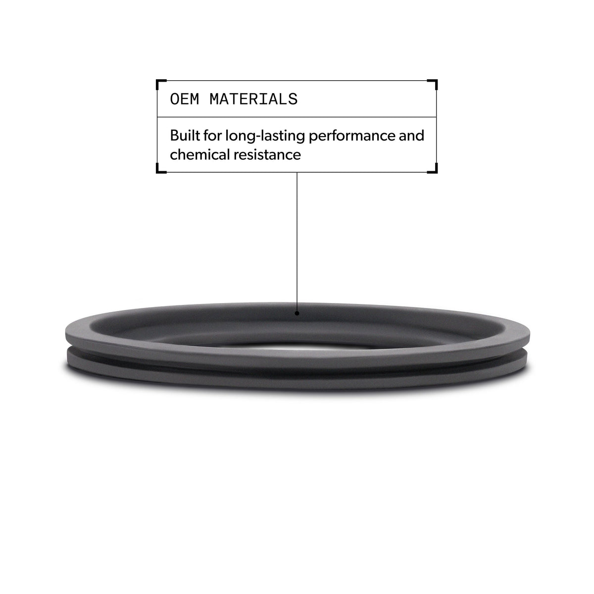 Dometic close-up of seal profile highlighting precise fit and leak prevention