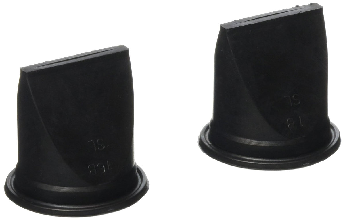 Dometic duckbill valve front view showing black 1-1/2 inch fit for reliable sealing