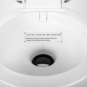 Dometic seal material texture close-up showing chemical resistance advantage
