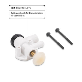 Dometic side mounting point detail demonstrating secure installation fit