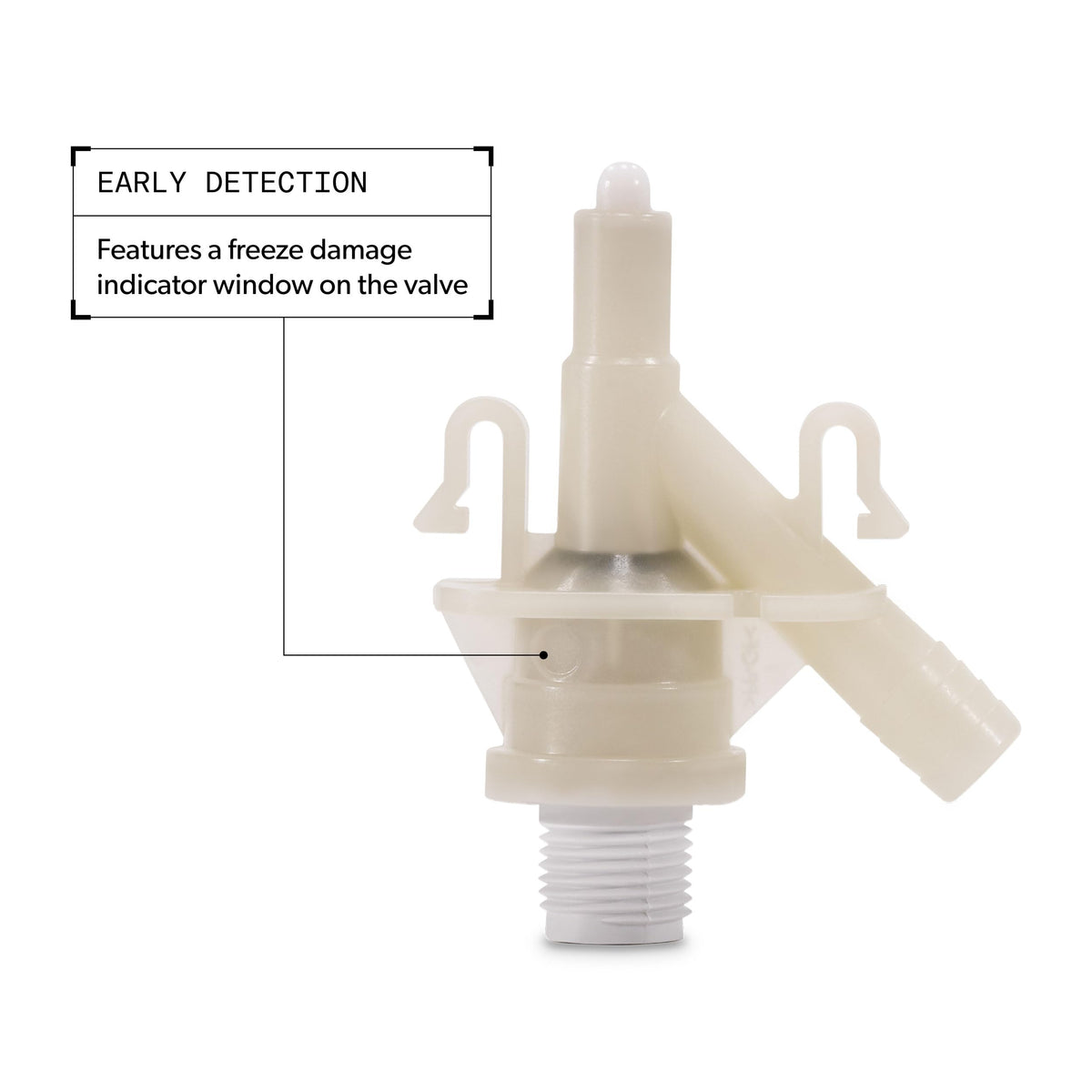 Dometic hose clamp and fasteners included for secure, complete installation