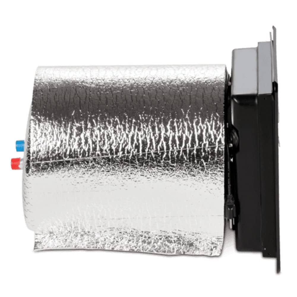 Dometic WH-6GEA aluminum tank close-up highlighting corrosion resistance and light weight