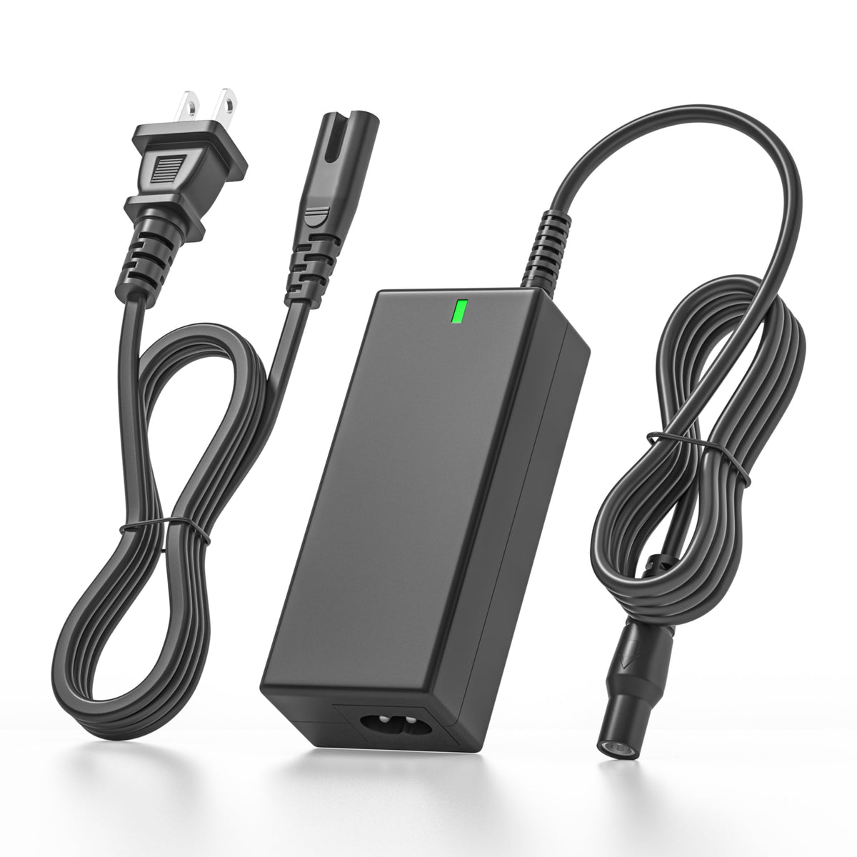DONGNI front view charger showing compact design and fast-charging benefit