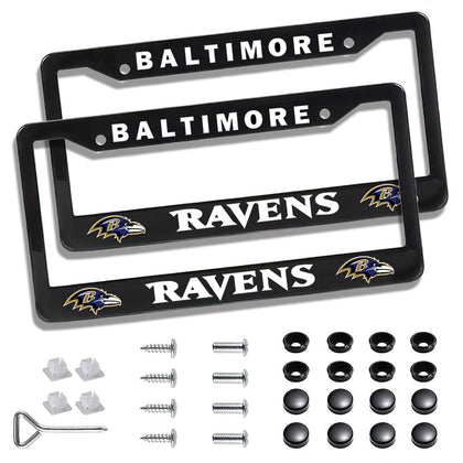 DorkTees Ravens front view frame showing bold team styling and protection
