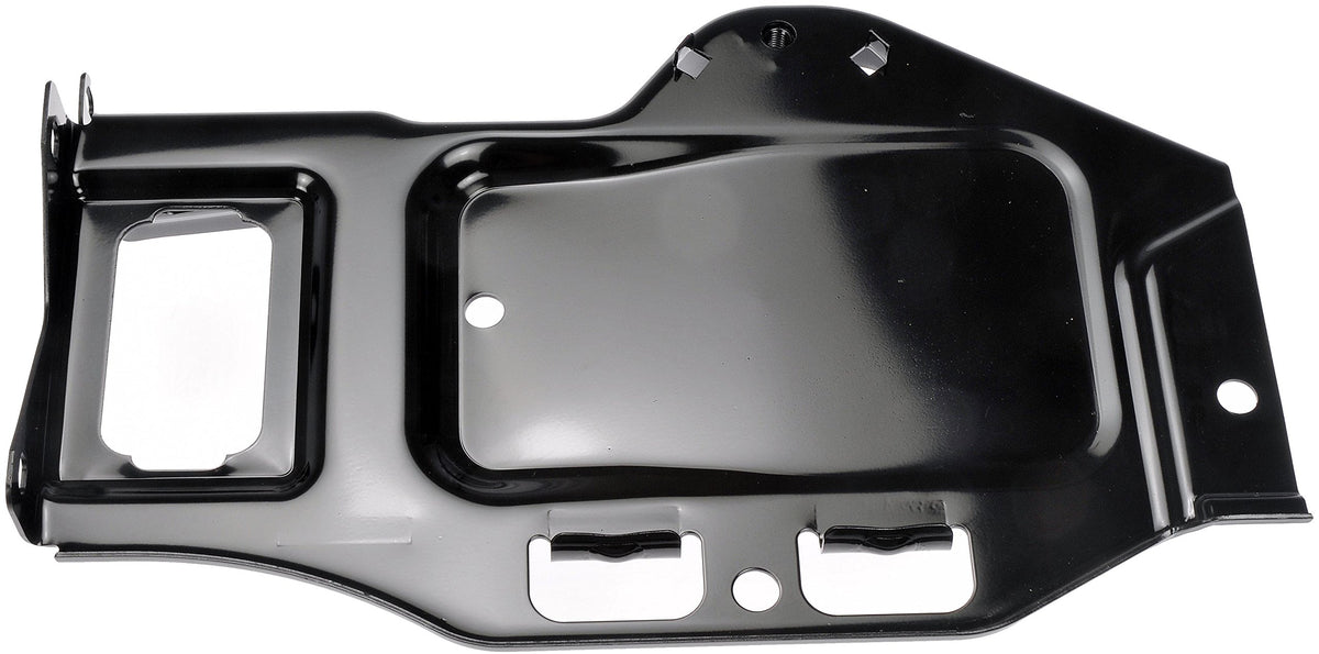Dorman 00085 installed in engine bay protecting battery and terminals