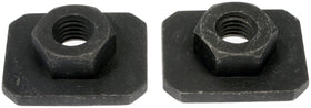 Dorman mounting kit installed on Ford truck bed securing frame for safety