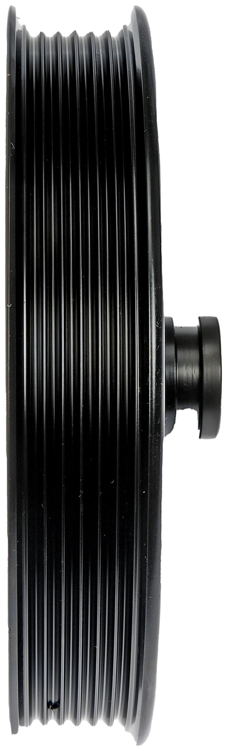 Dorman 300-200 close-up groove detail showing steel finish and accurate belt seating