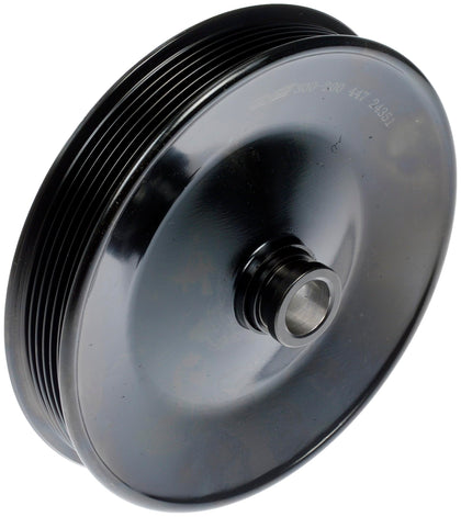 Dorman 300-200 front view pulley showing fit and build for reliable replacement