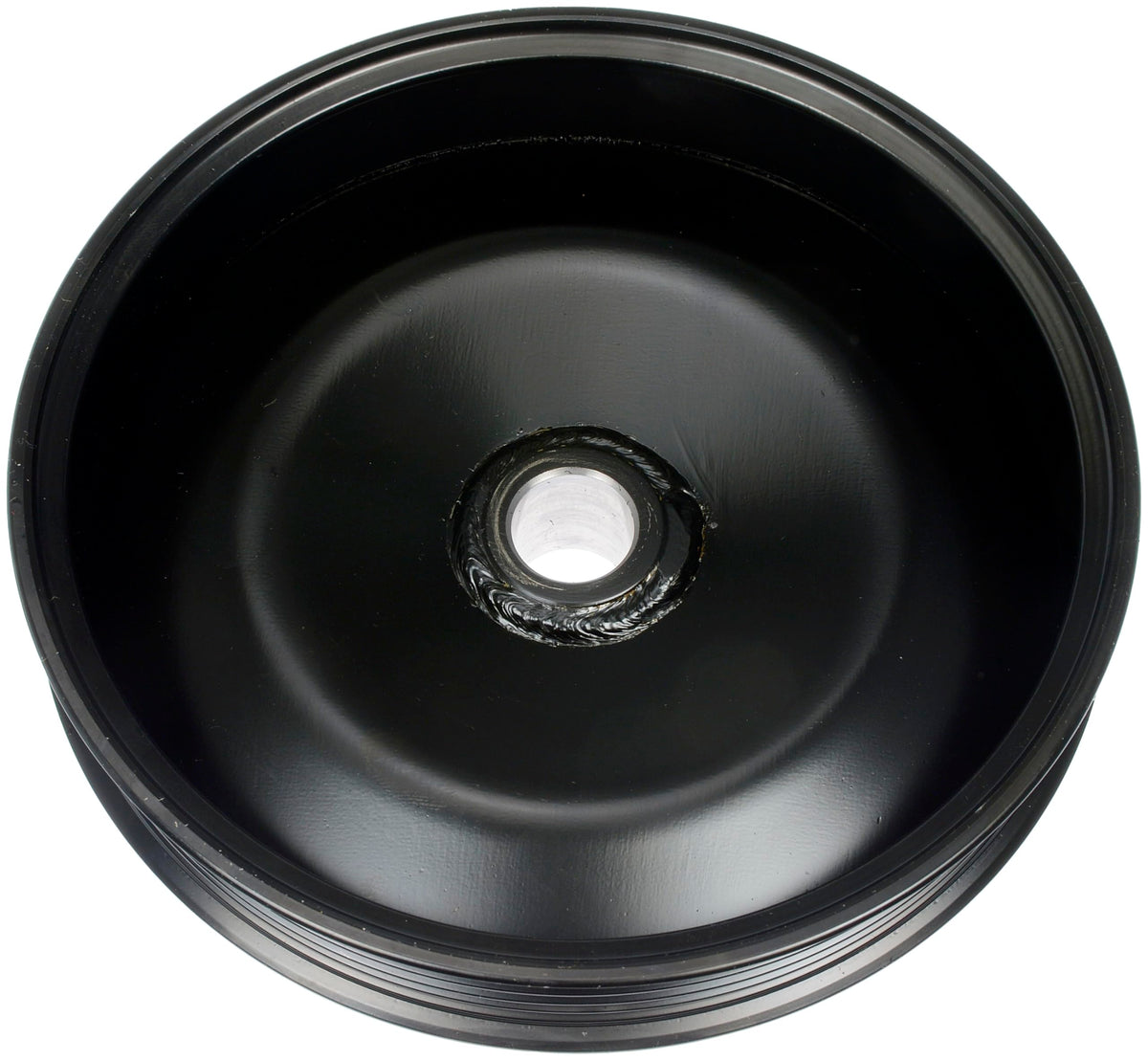Dorman 300-200 installed on pump illustrating restored belt alignment and reduced noise