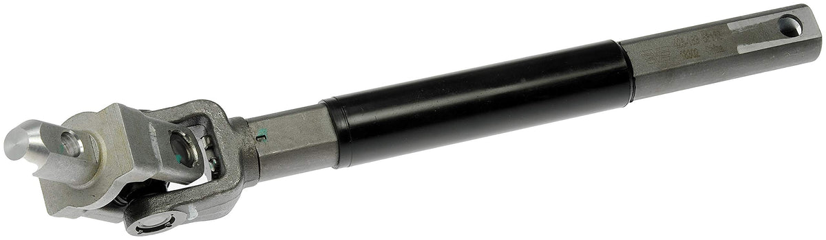 Dorman 425-183 front view showing complete steering shaft and mounting ends for accurate fit