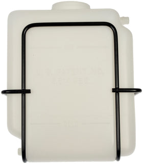 Dorman 54002 accumulator bottle close-up highlighting thicker plastic for durability and leak resistance