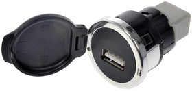 Dorman 57019 front view showing cover and clean OEM-fit benefit
