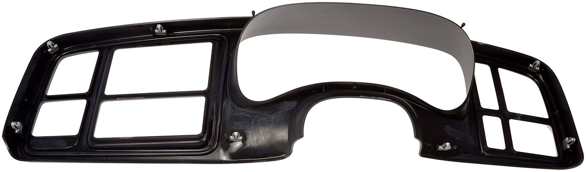 Dorman 57318 installed on Silverado instrument cluster demonstrating snug, flush fit