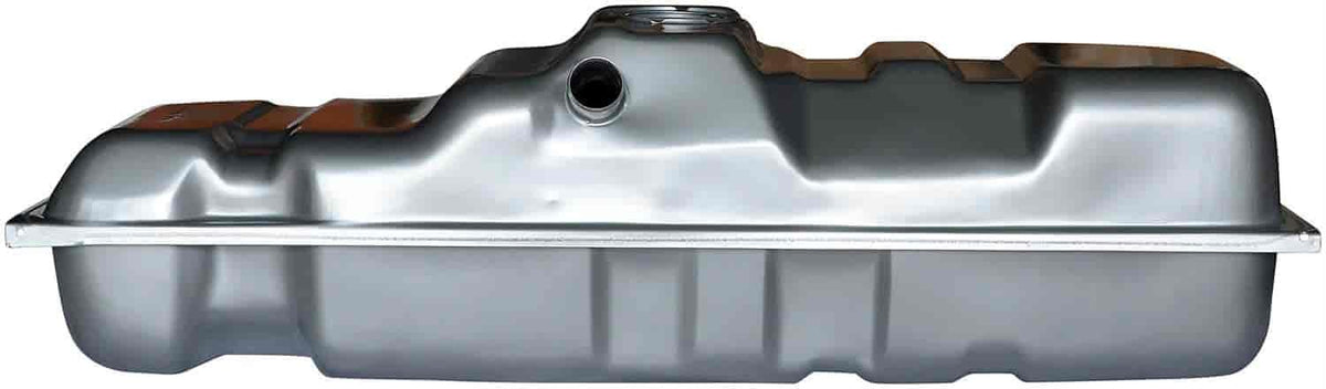 Dorman fuel tank front view showing shape and fit benefits
