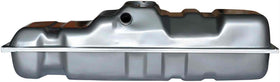 Dorman fuel tank front view showing shape and fit benefits
