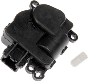 Dorman blend door actuator front profile showing mounting and fit benefit