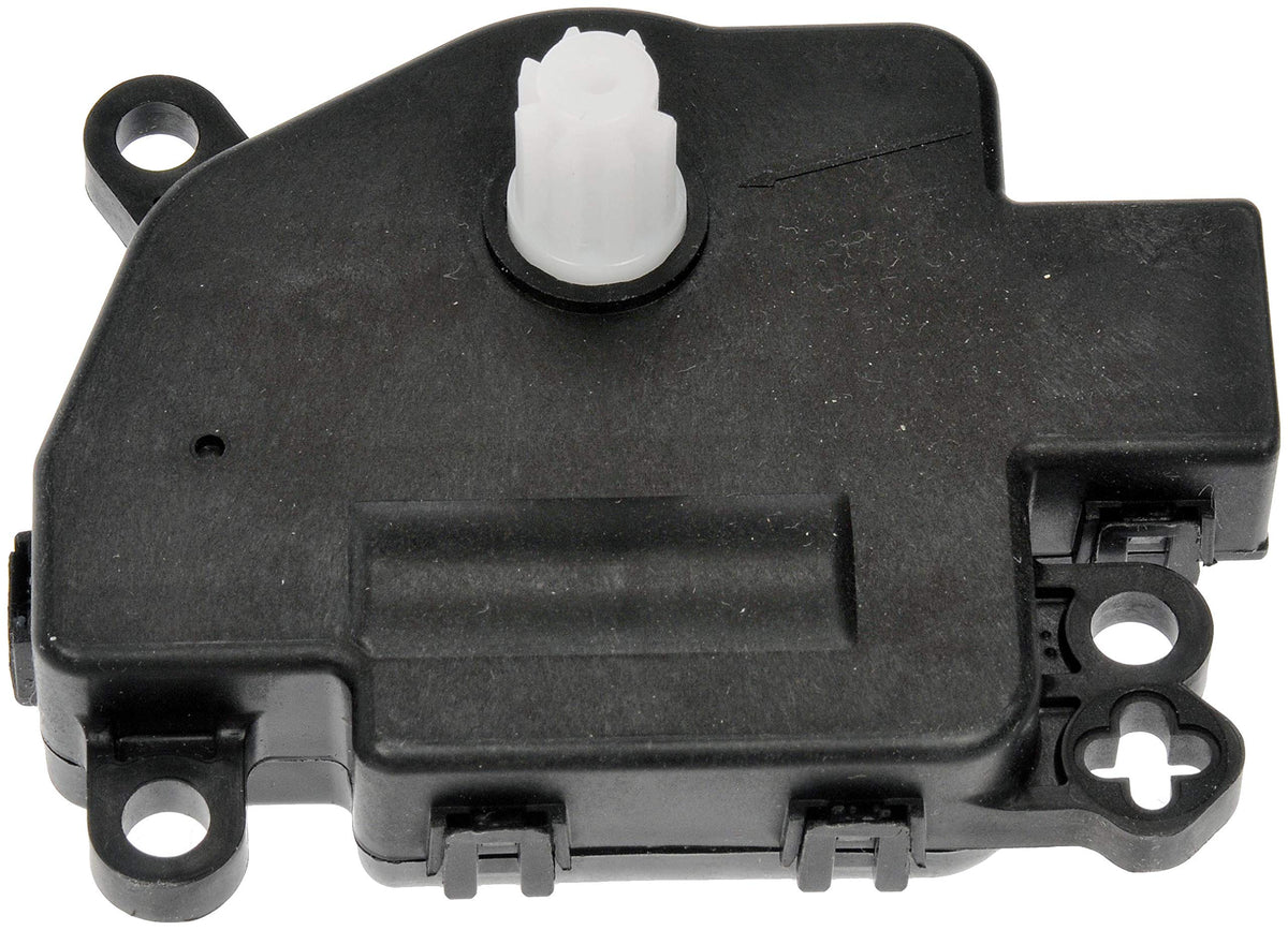 Dorman actuator installed in vehicle demonstrating restored HVAC control