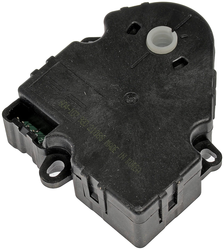 Dorman 604-107 front view showing actuator shape and easy replacement benefit