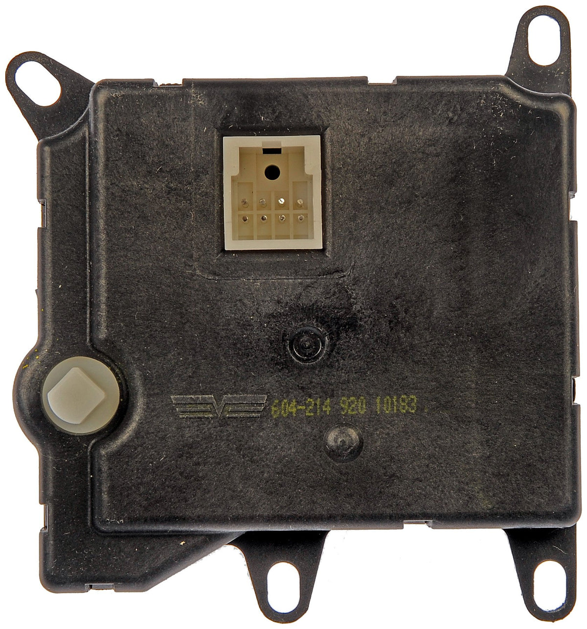 Dorman 604-214 electrical connector close-up, clear terminals for reliable connection