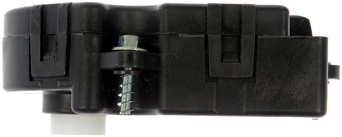 Dorman actuator mounted in HVAC case demonstrating easier in-dash replacement
