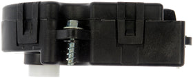 Dorman actuator mounted in HVAC case demonstrating easier in-dash replacement
