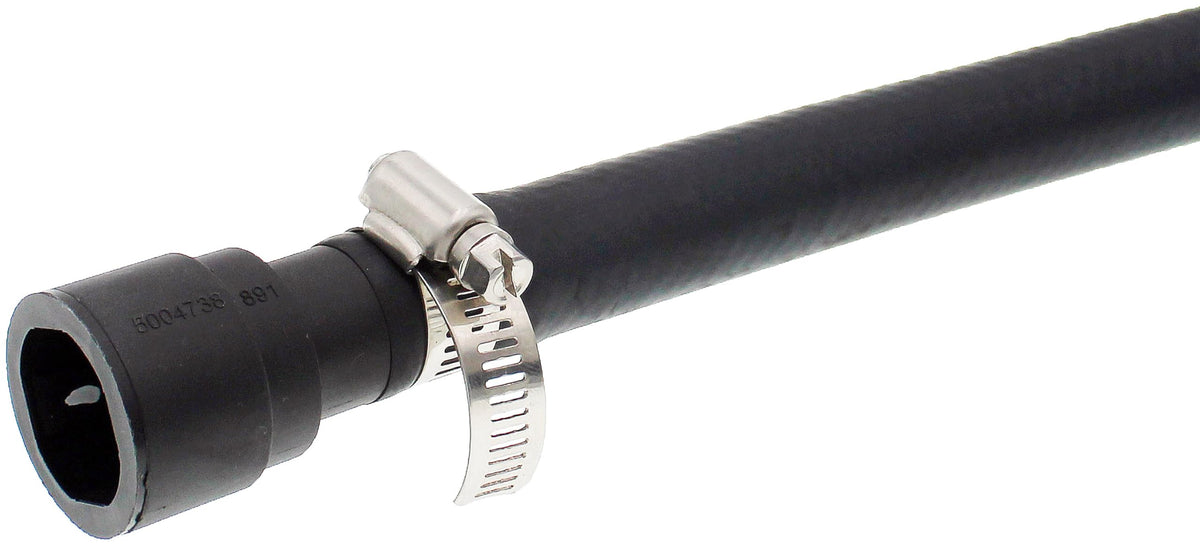 Dorman hose material texture close-up highlighting heat-resistant construction