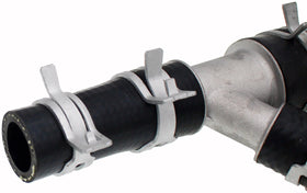 Dorman hoses with supplied clamps showing ready-to-install convenience