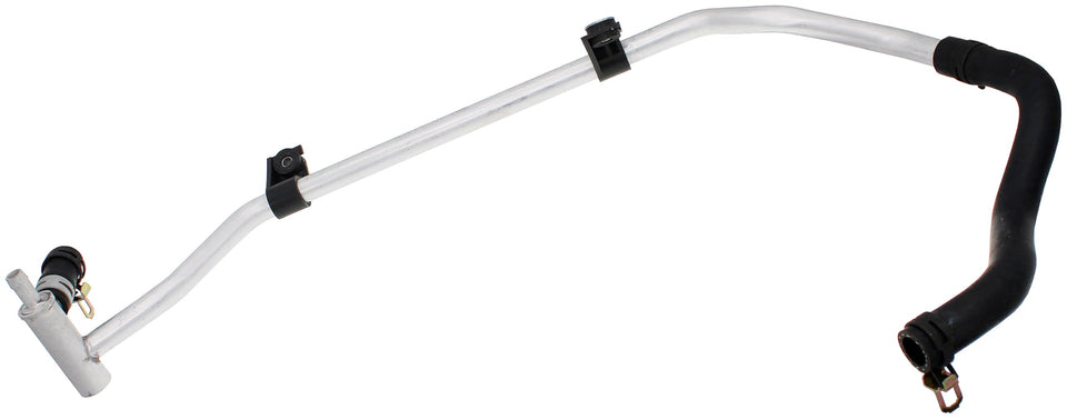 Dorman heater hose assembly front view showing full routing and durable construction