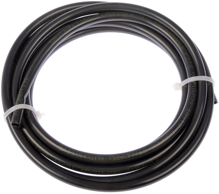 Dorman nylon fuel line spool front view shows product length and benefit of easy replacement