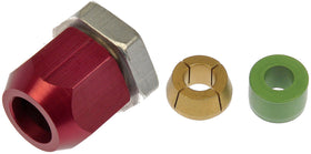Dorman 800-994 front view showing aluminum finish and secure seal benefit