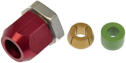 Dorman 800-994 front view showing aluminum finish and secure seal benefit