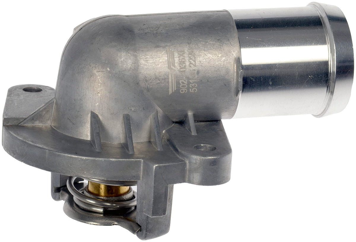 Dorman 902-3036XD installed in an engine bay illustrating correct fit and restored coolant flow