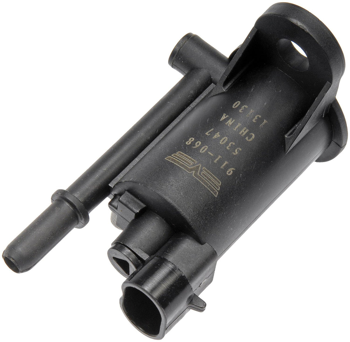 Dorman purge valve front view showing mounting and ports benefits correct fit