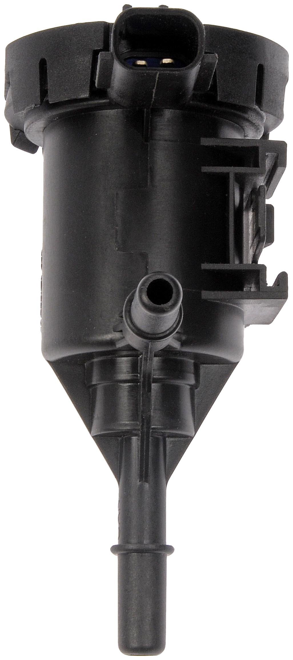 Dorman purge valve connector close-up highlighting plug fit and durability