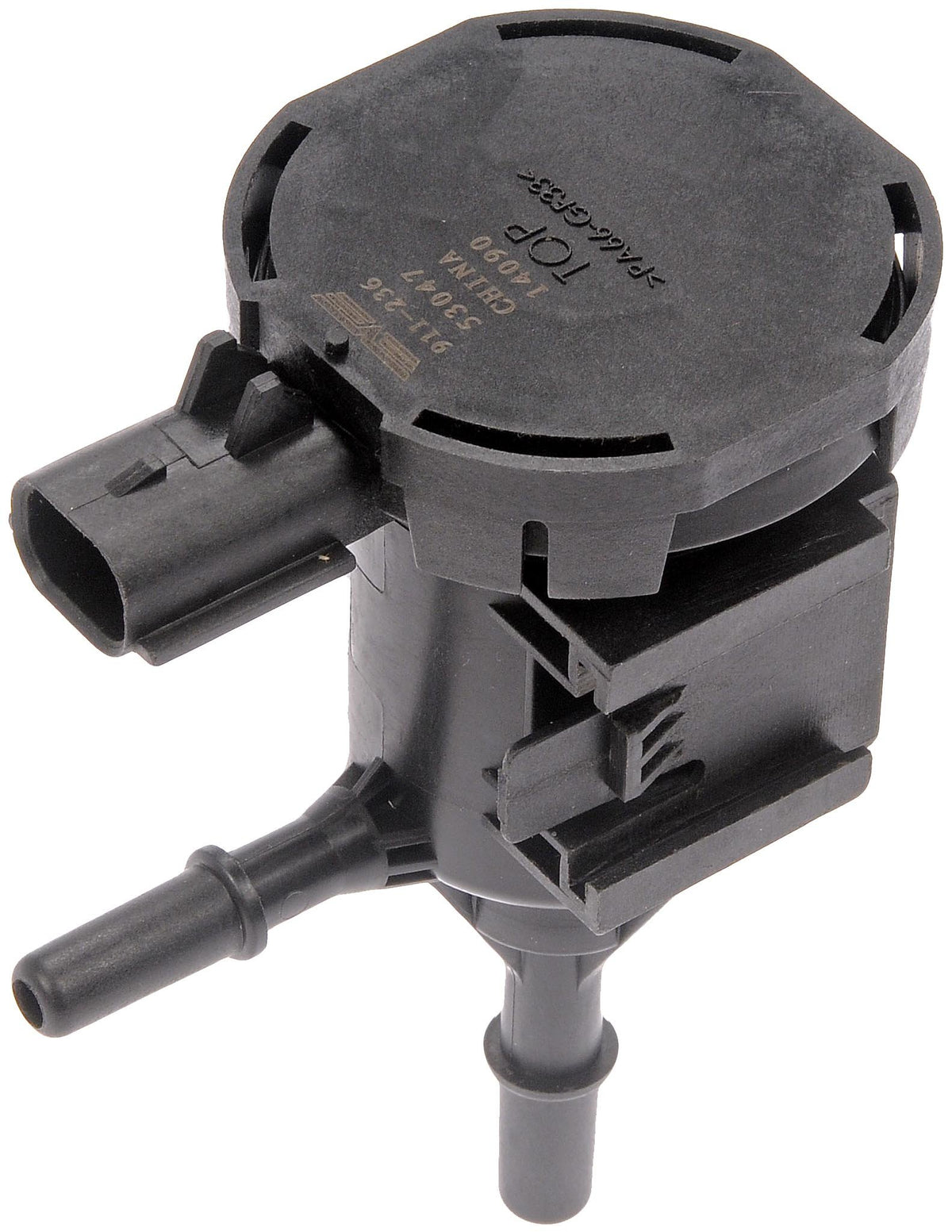 Dorman 911-236 front view showing valve body and ports, reliable replacement